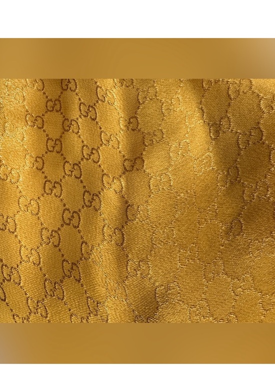 Gucci Accessories - Yellow Gucci scarf with box